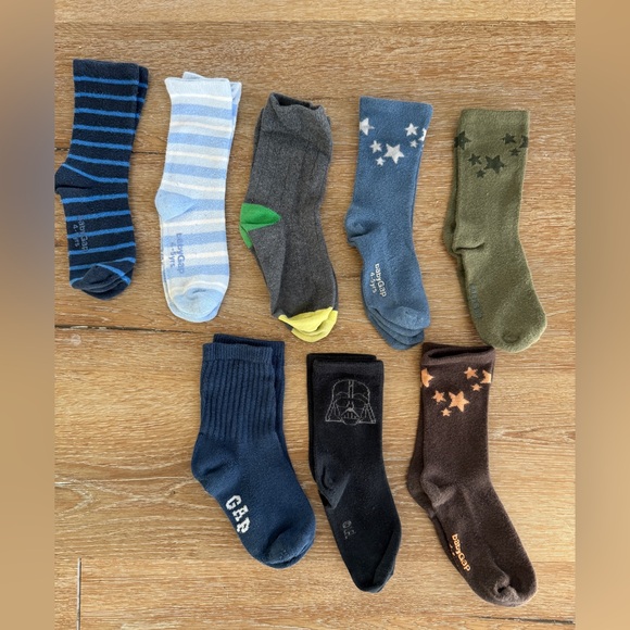 GAP Other - GAP Star Patterned Socks Set Size 10-13 shoe Cotton Socks best for 4-7T